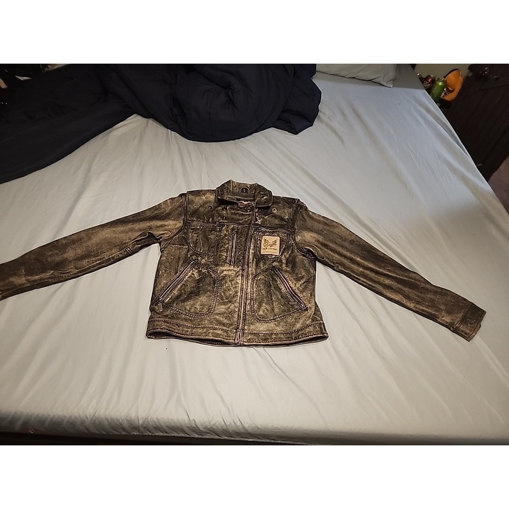 Vintage Women's Leather Harley Davidson Size Medium